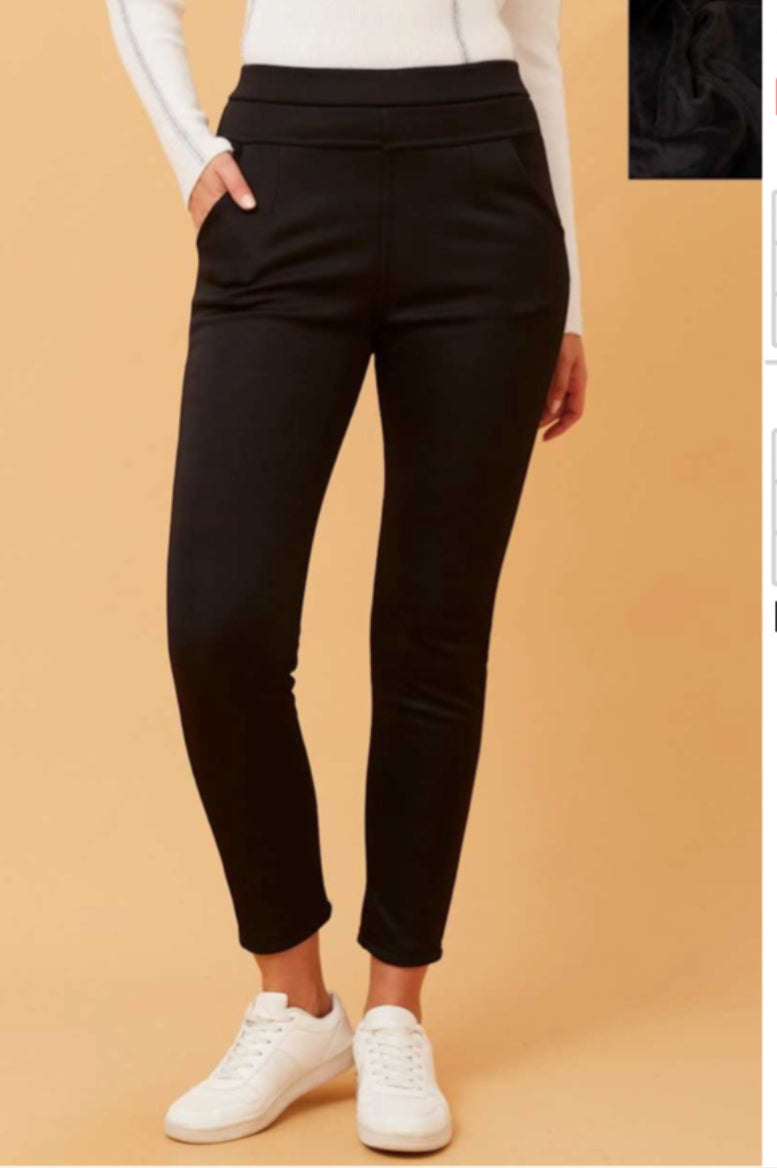 Legging- wide waistband