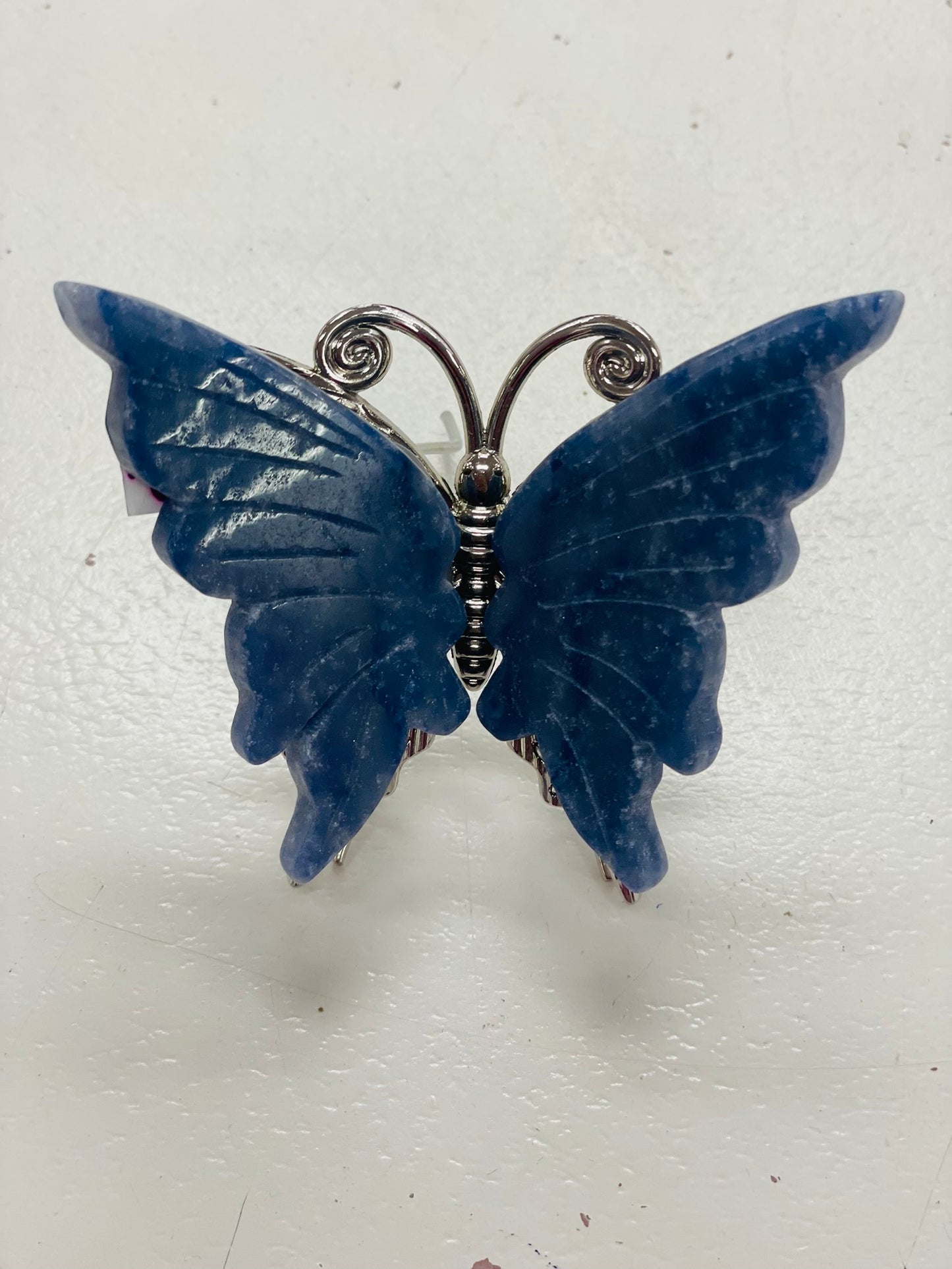 Butterfly crystal blue