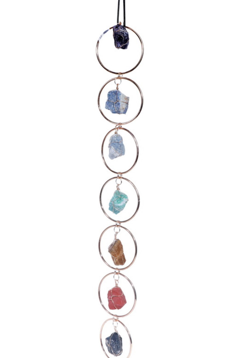 65cm 7 Chakra Ring Gemstones