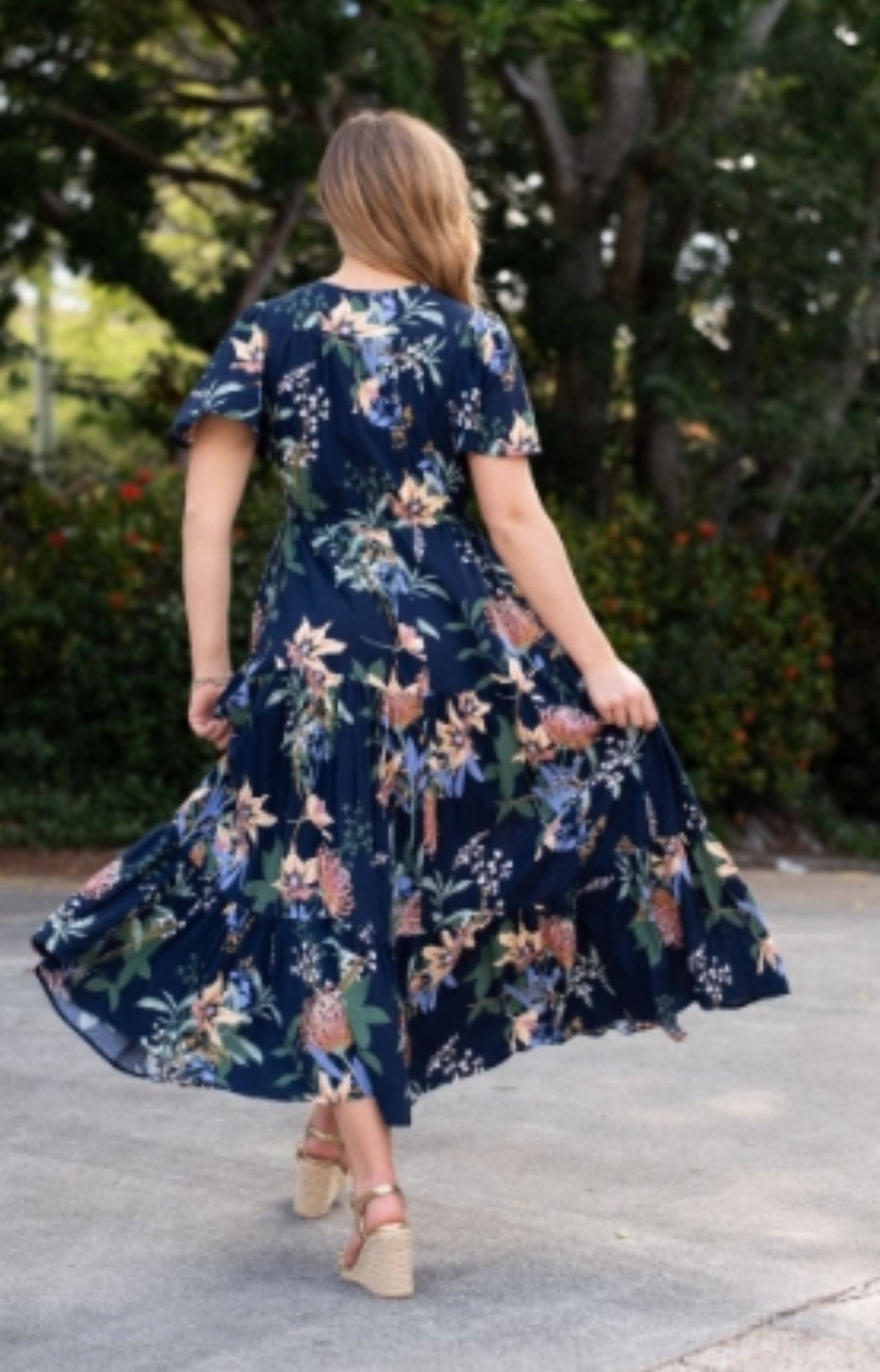 Sam floral maxi