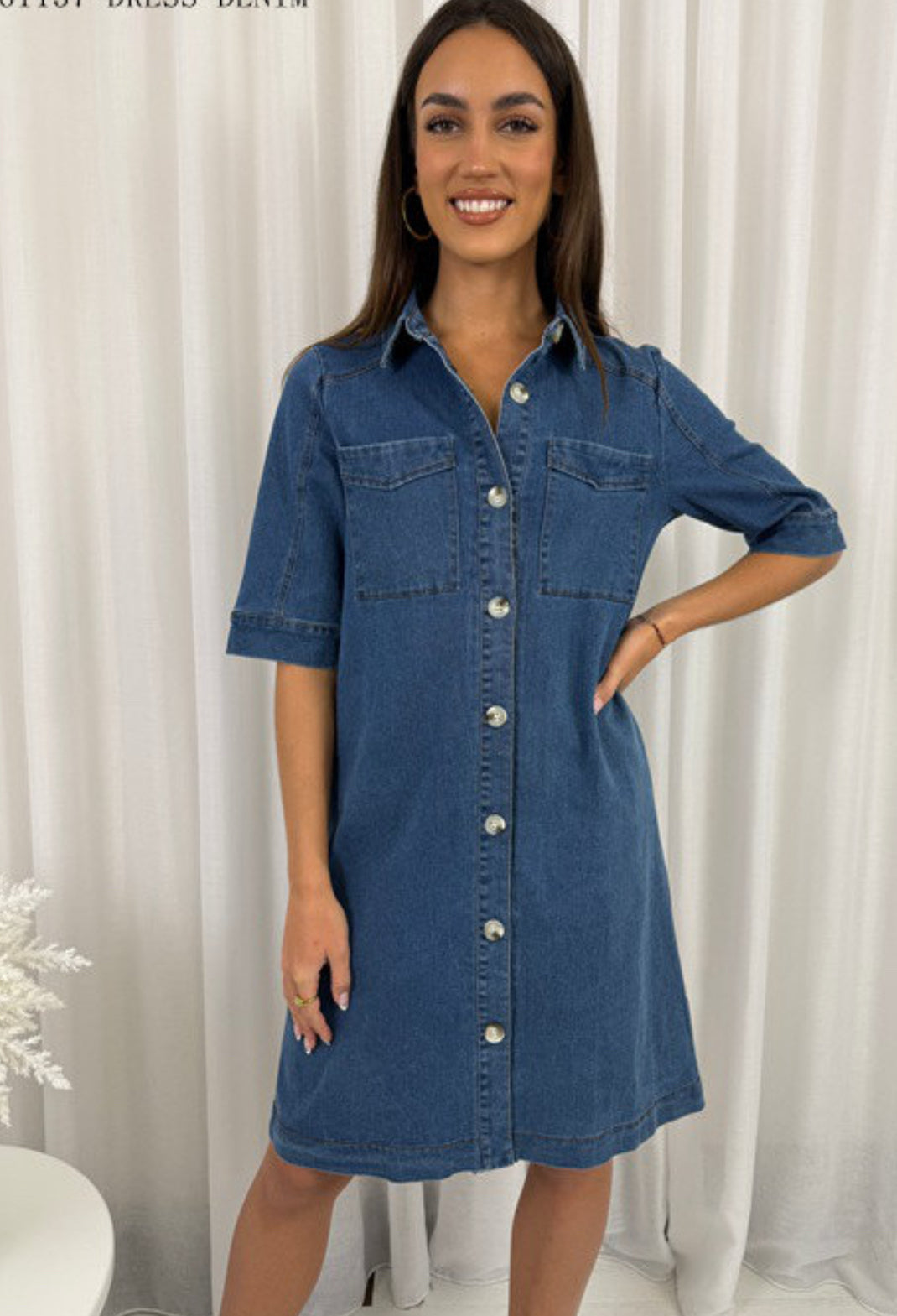 Zoe denim dress