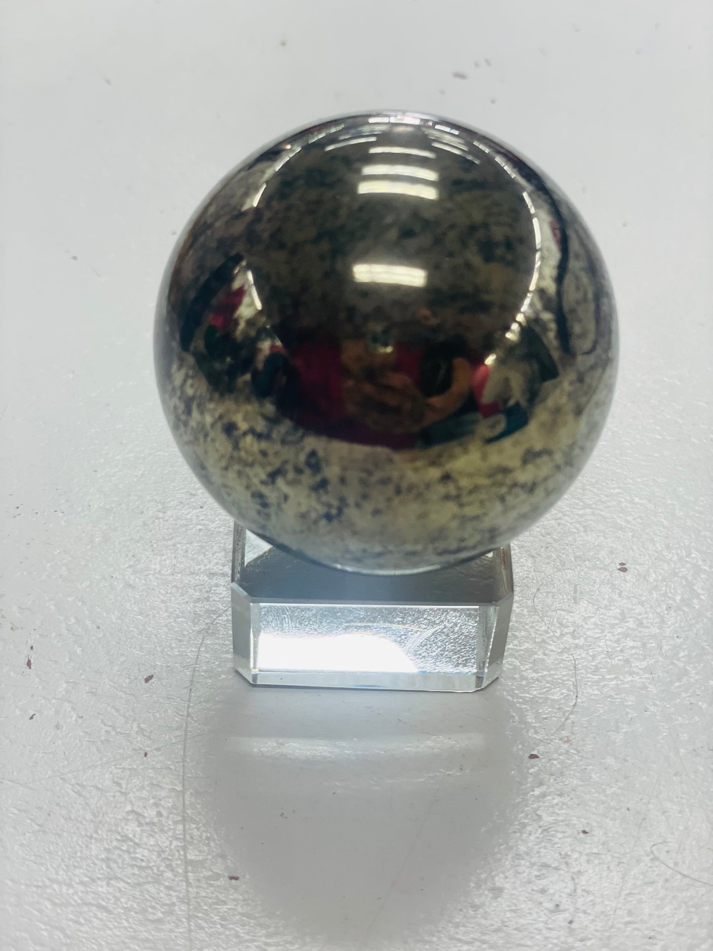 Healers gold (pyrite & magnetite) sphere