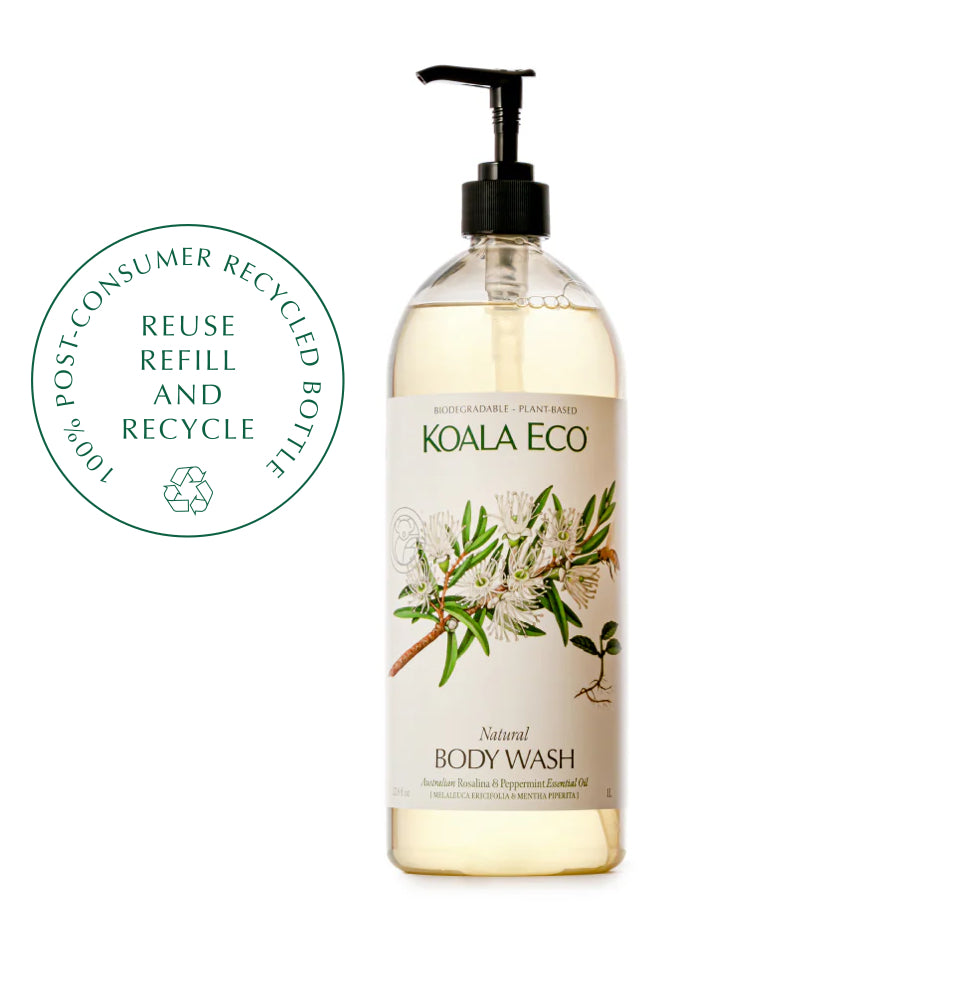 Natural body wash- Rosalina & peppermint