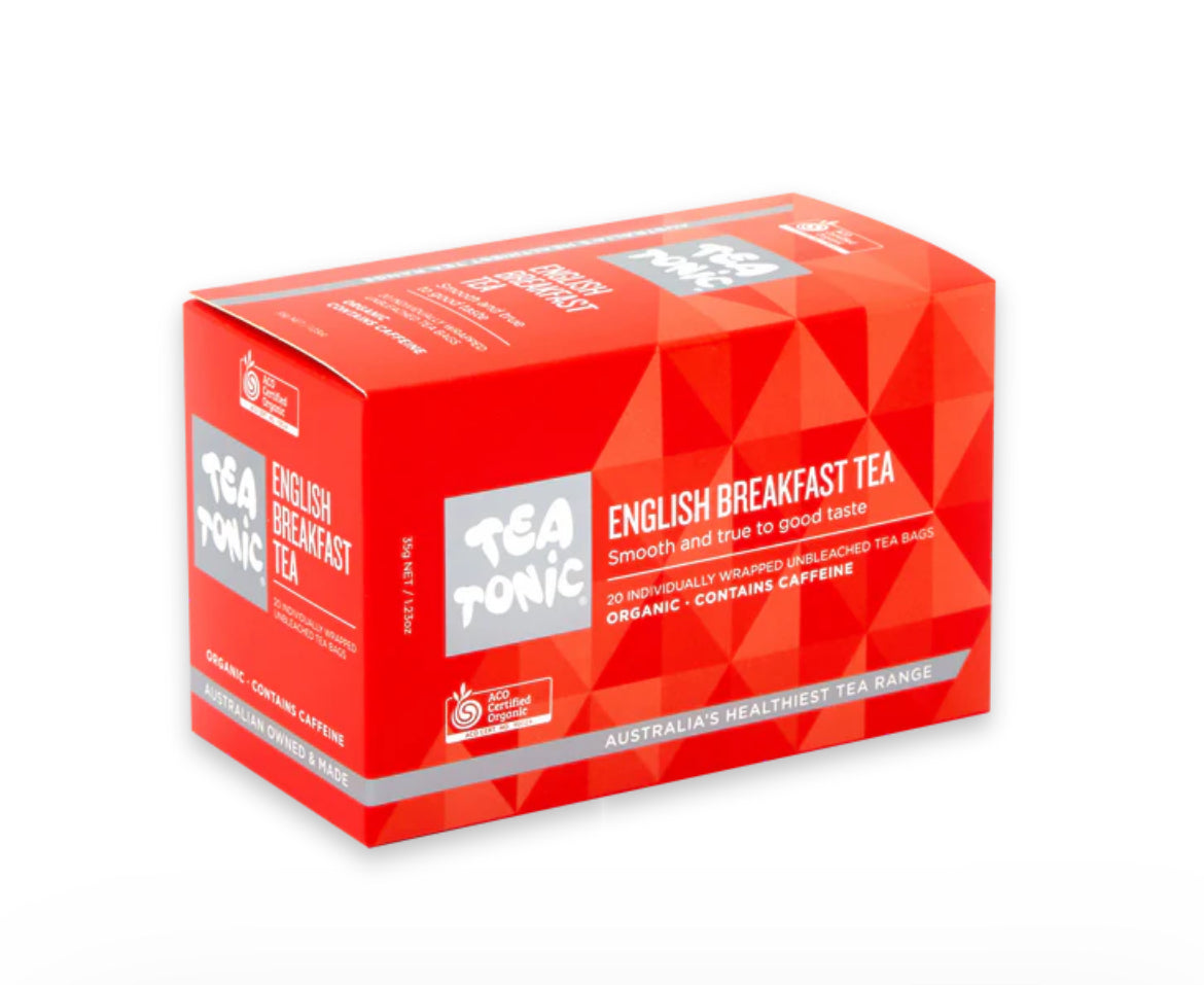 English Breakfast Tea - 20 Teabags Box Organic