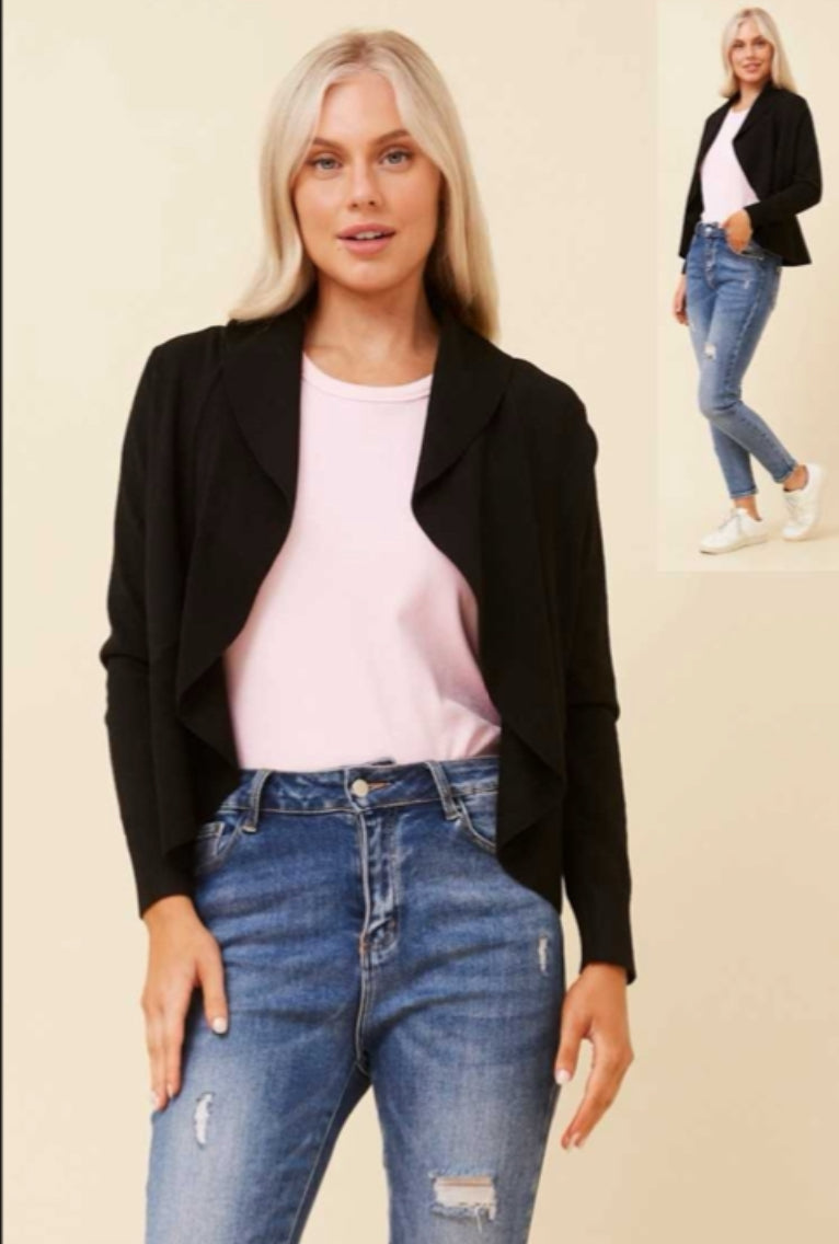 Brodie cardigan- black