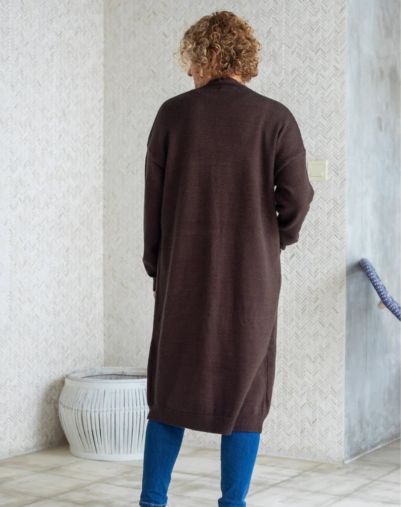 CALIE KNIT - CHOCOLATE