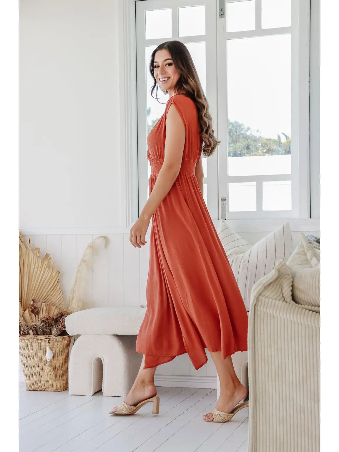 Rust dress