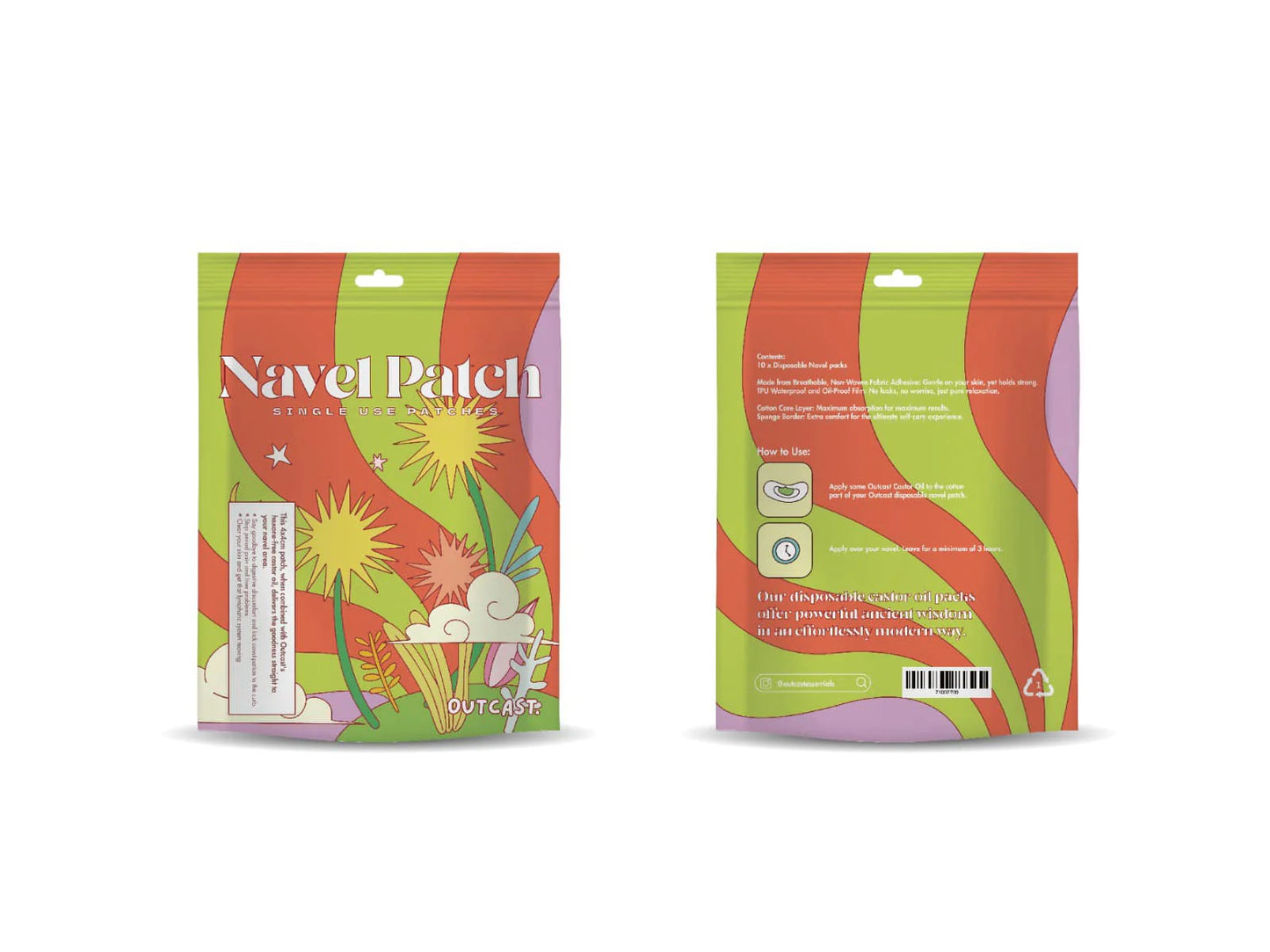 Disposable Navel Patches (10 pack)