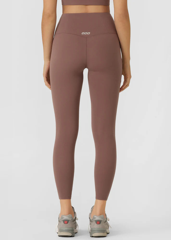 Lotus No Chafe Phone Pocket Ankle Biter Leggings- Stone