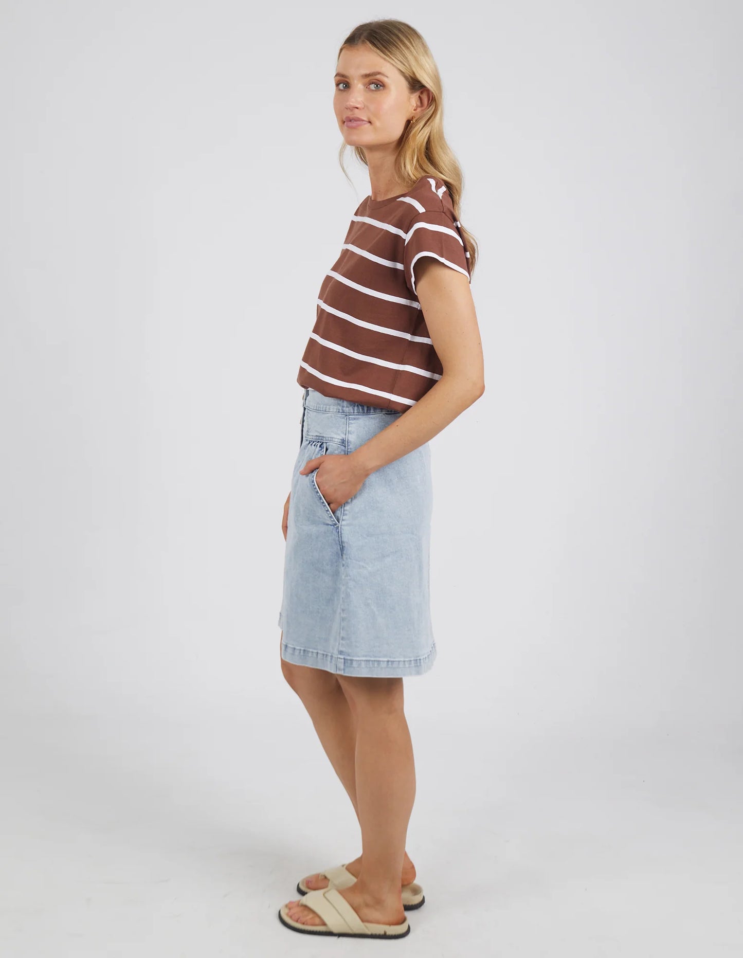 Amanda Skirt Vintage Blue