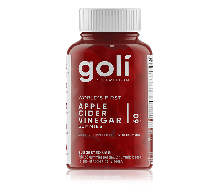 Goli Apple Cider Vinegar gummies x60