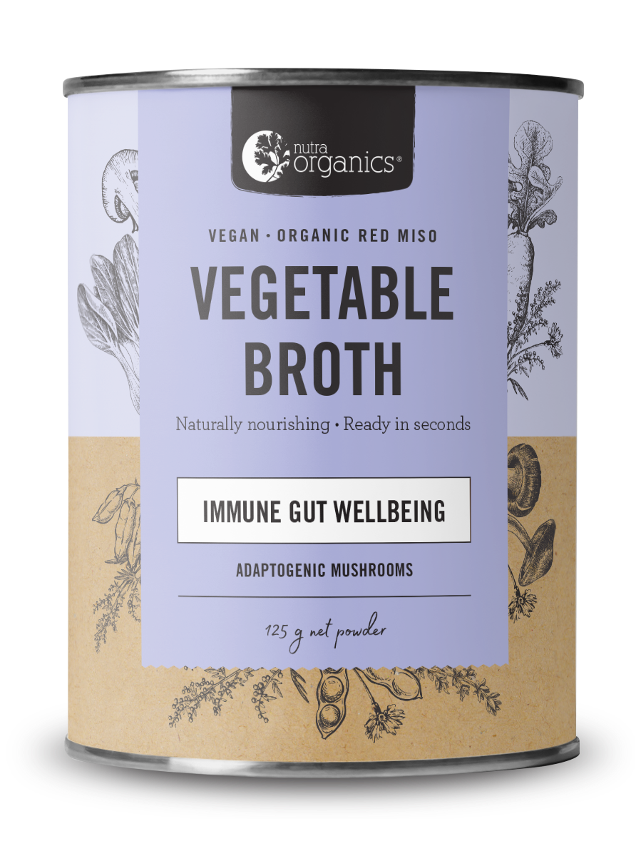 Vegetable broth- Adaptogenic Mushrooms