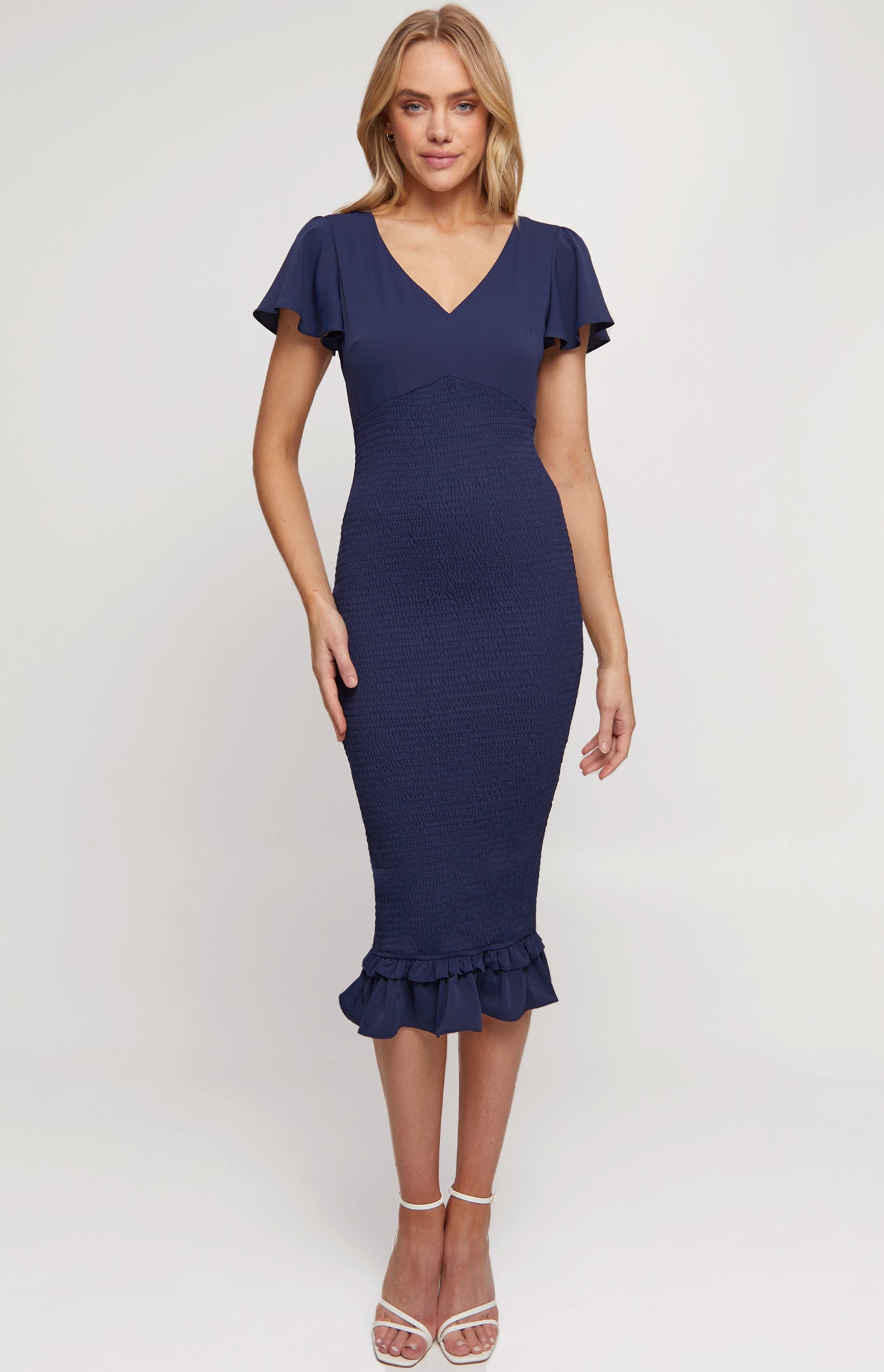 Navy dress by Style State – Thrive Boutique Store