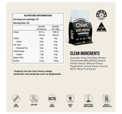 Chief Nutrition | Grass-fed Whey Protein Powder