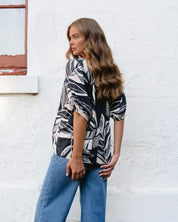 Label of Love|Zoe abstract top