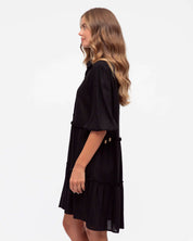 Label of Love|Danni button front tiered dress