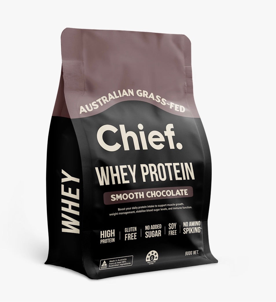 Chief Nutrition | Grass-fed Whey Protein Powder