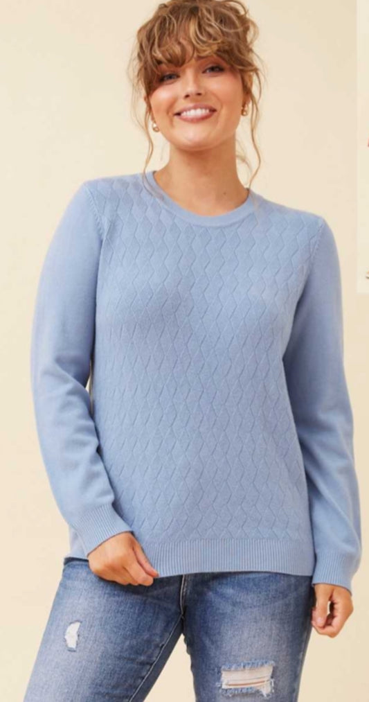 Blue Jean knit
