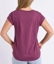 Foxwood | Manly Tee - Plum