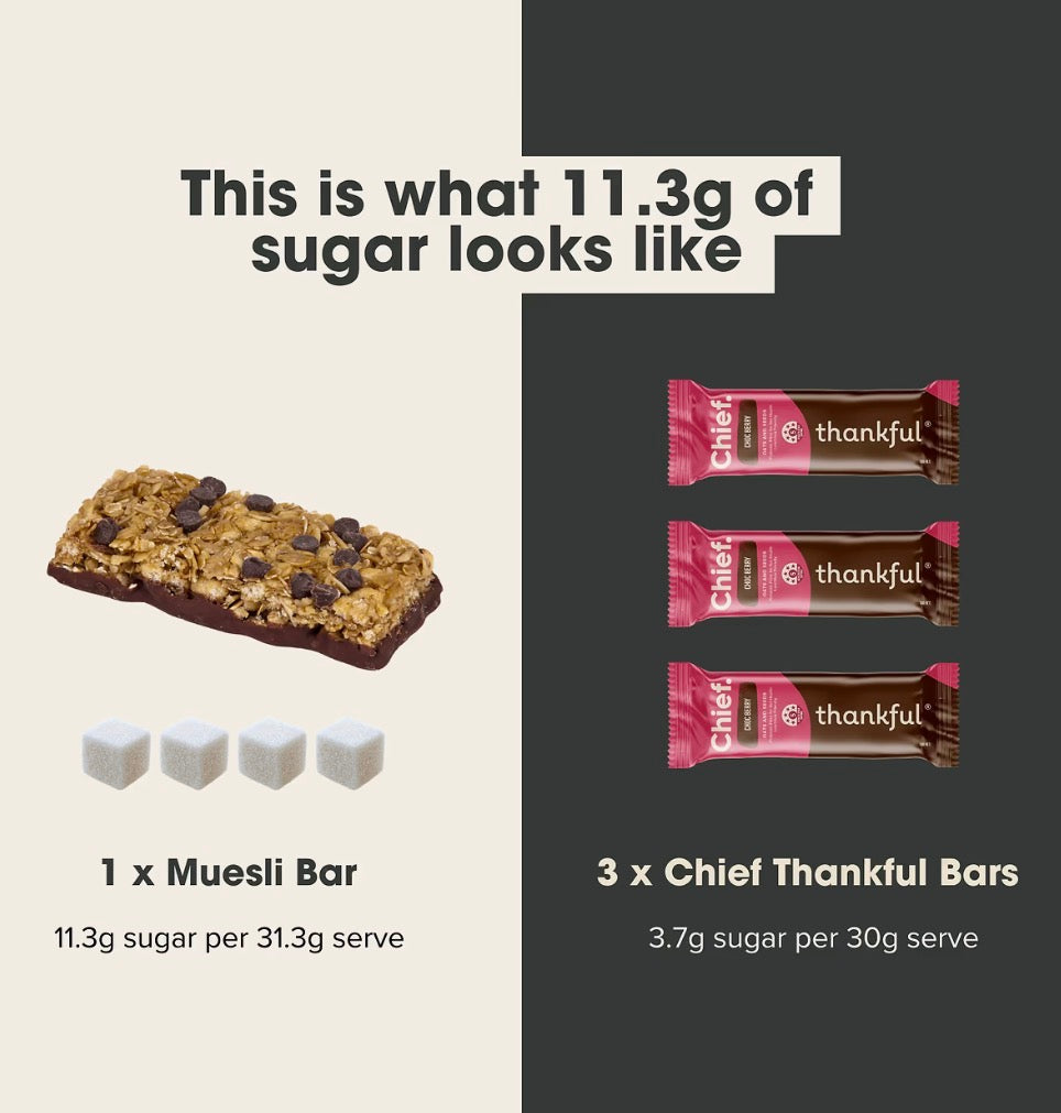 Chief Nutrition | Thankful Bars - Choc Berry
