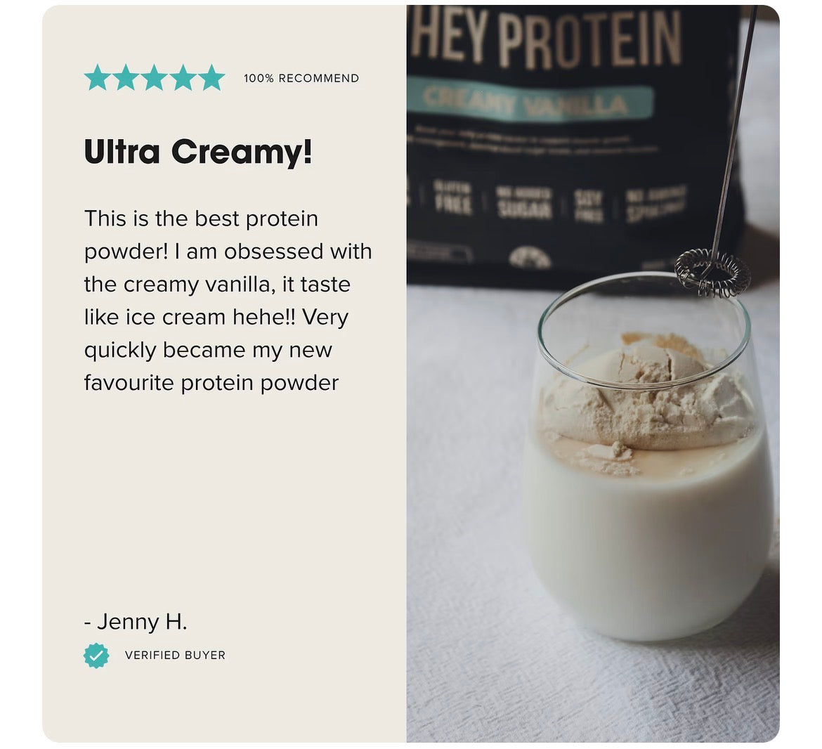 Chief Nutrition | Grass-fed Whey Protein Powder