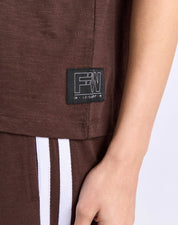 Foxwood Power Tee Chocolate
