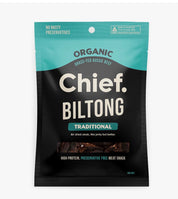 Chief Nutrition | Organic Biltong - Traditional