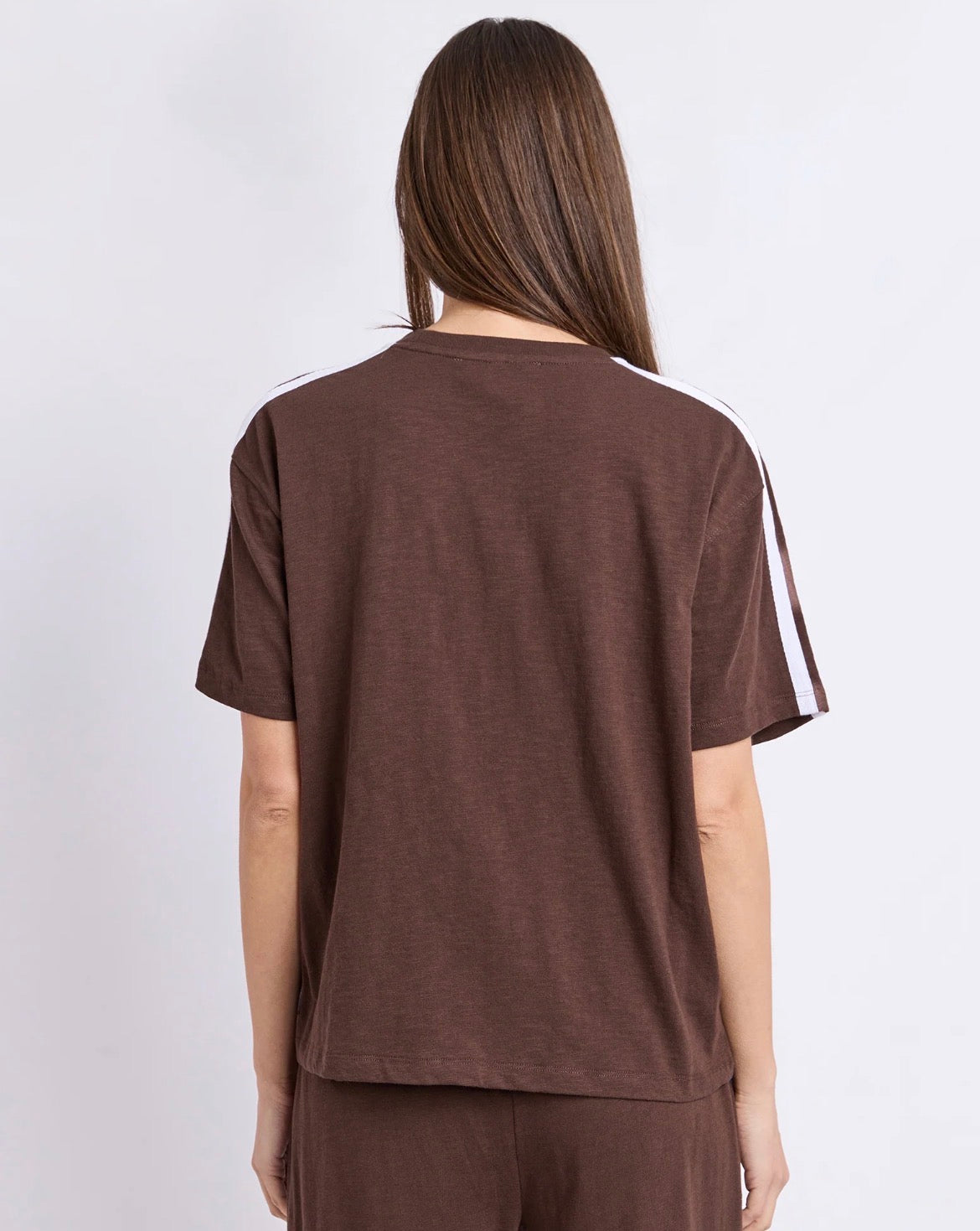 Foxwood Power Tee Chocolate