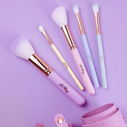 Oh Flossy |  5-Piece Rainbow Makeup Brush Set