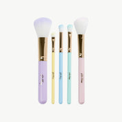 Oh Flossy |  5-Piece Rainbow Makeup Brush Set
