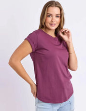 Foxwood | Manly Tee - Plum