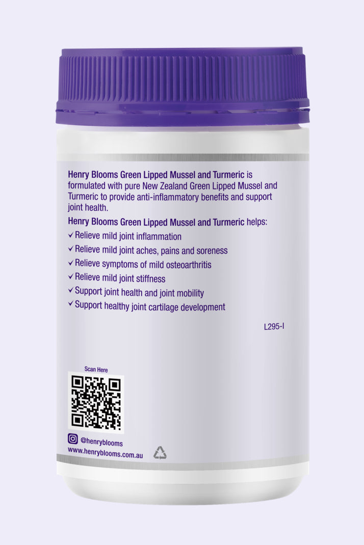 Green lipped muscle & turmeric