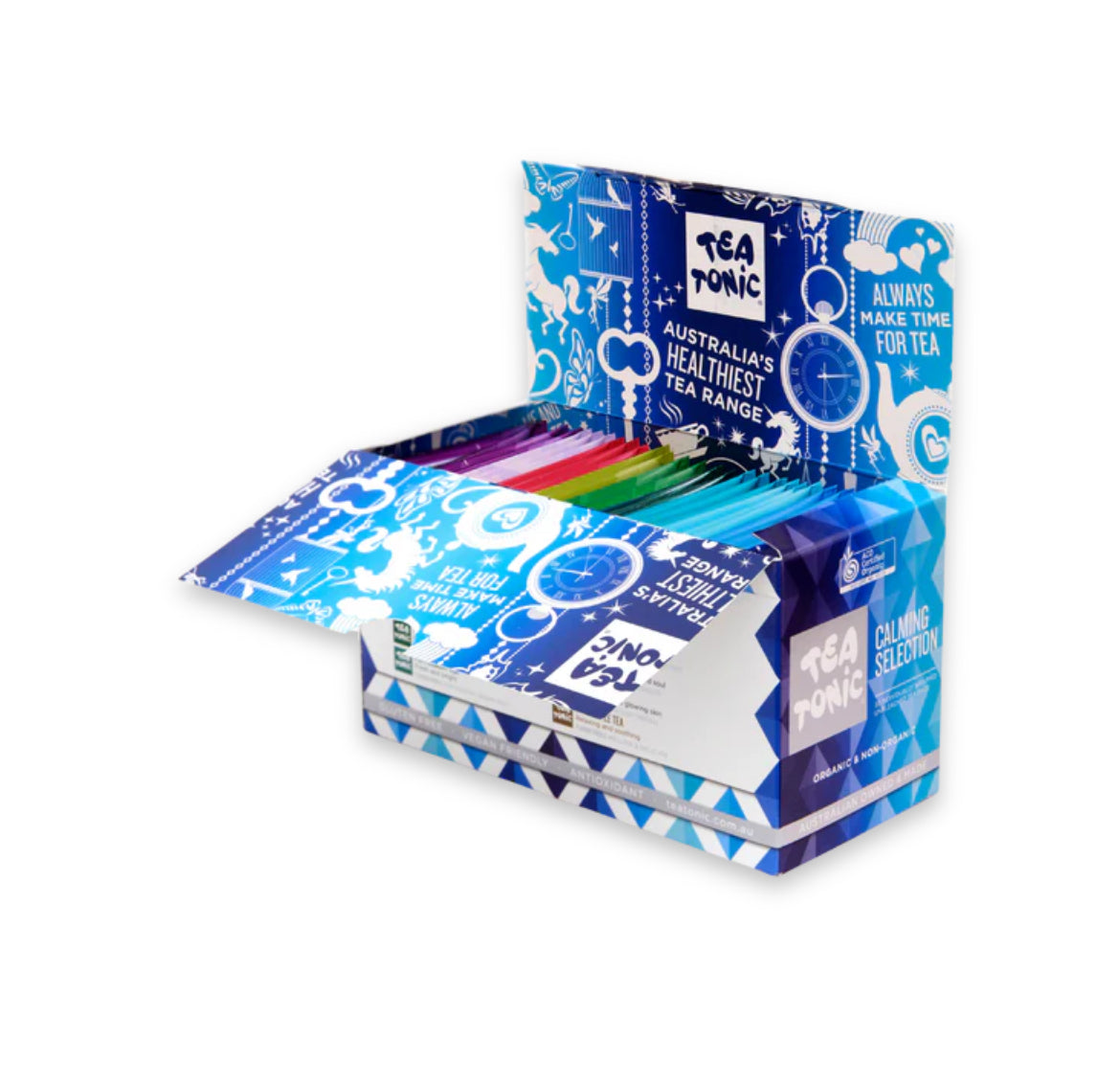 Calming tea selection