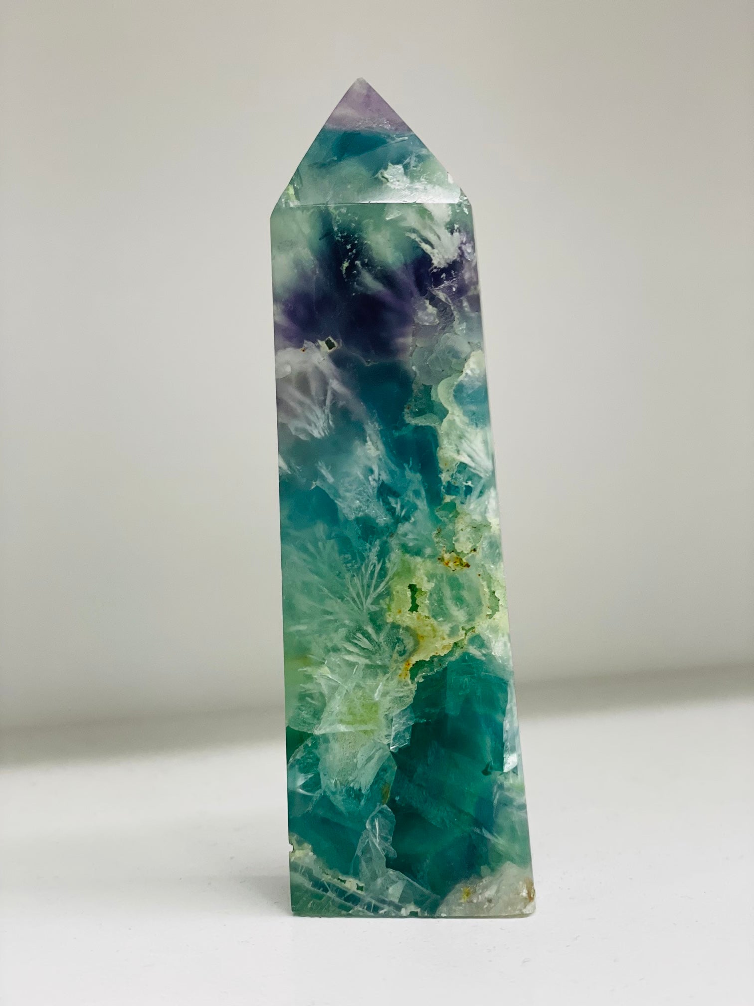 Snowflake fluorite