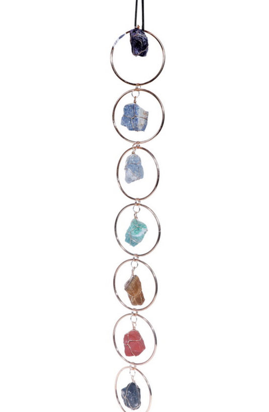 65cm 7 Chakra Ring Gemstones
