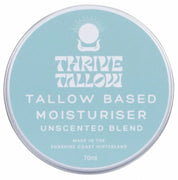 Tallow Based Moisturiser Unscented 70ml