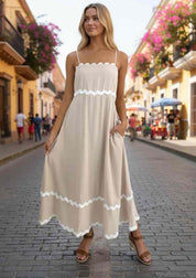 Dani dress- Natural