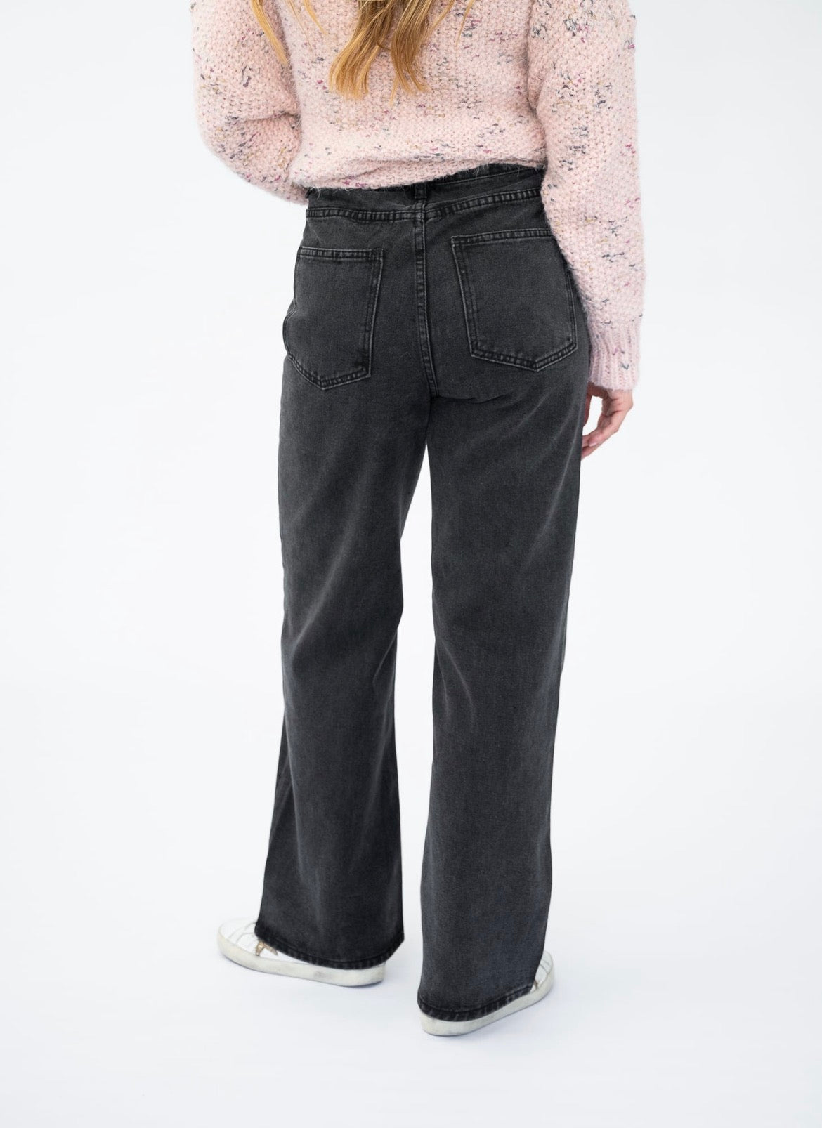 Cotton black jeans