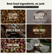 Chief nutrition | Collagen Protein Bar - Cashew Shortbread