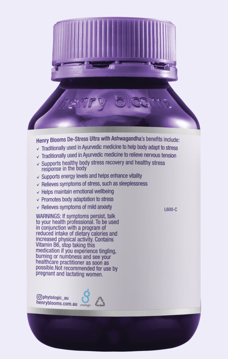 De-stress Ultra with Ashwagandha