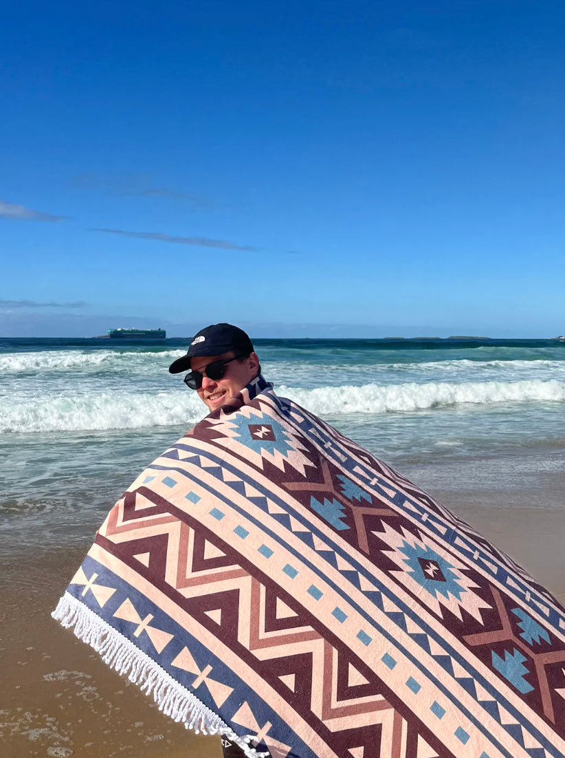 The wilderness microfibre suede towel