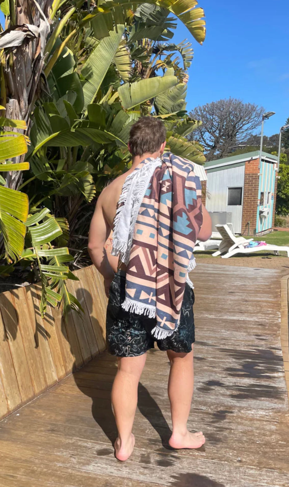 The wilderness microfibre suede towel