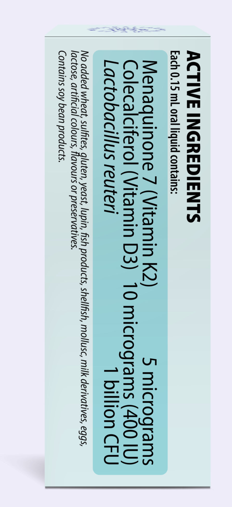 Infant liquid D3 & K2