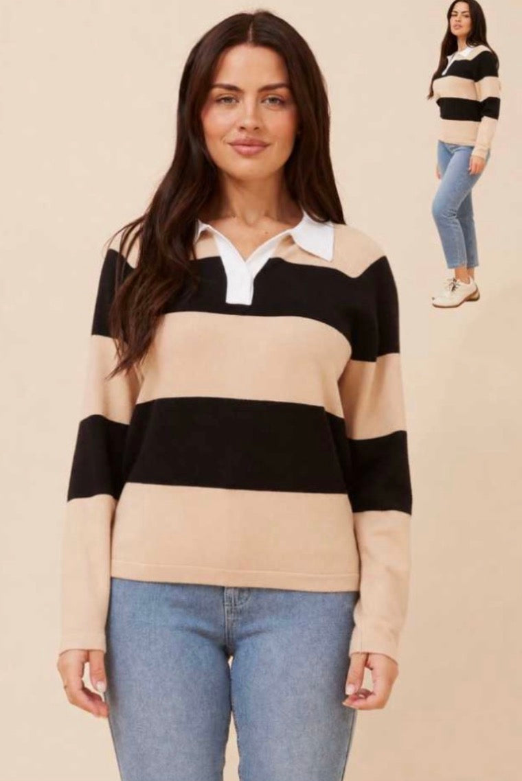 Rani colour block jumper
