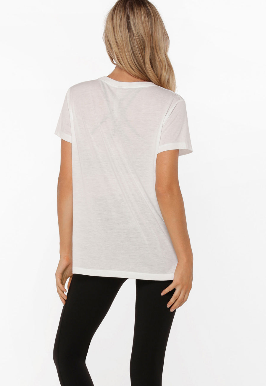Lotus T-shirt White