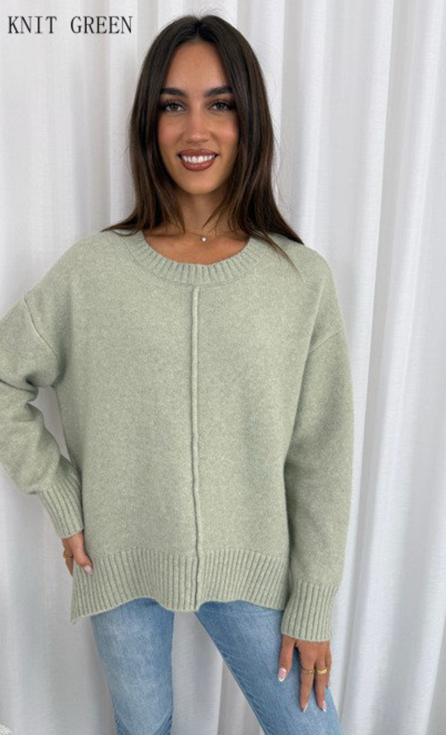 Sage knit