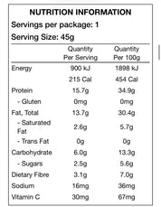 Chief nutrition | Collagen Protein Bar - Cashew Shortbread