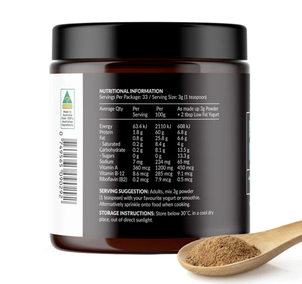 Primal Energy - Grass Fed Beef Liver - Capsules & Powder