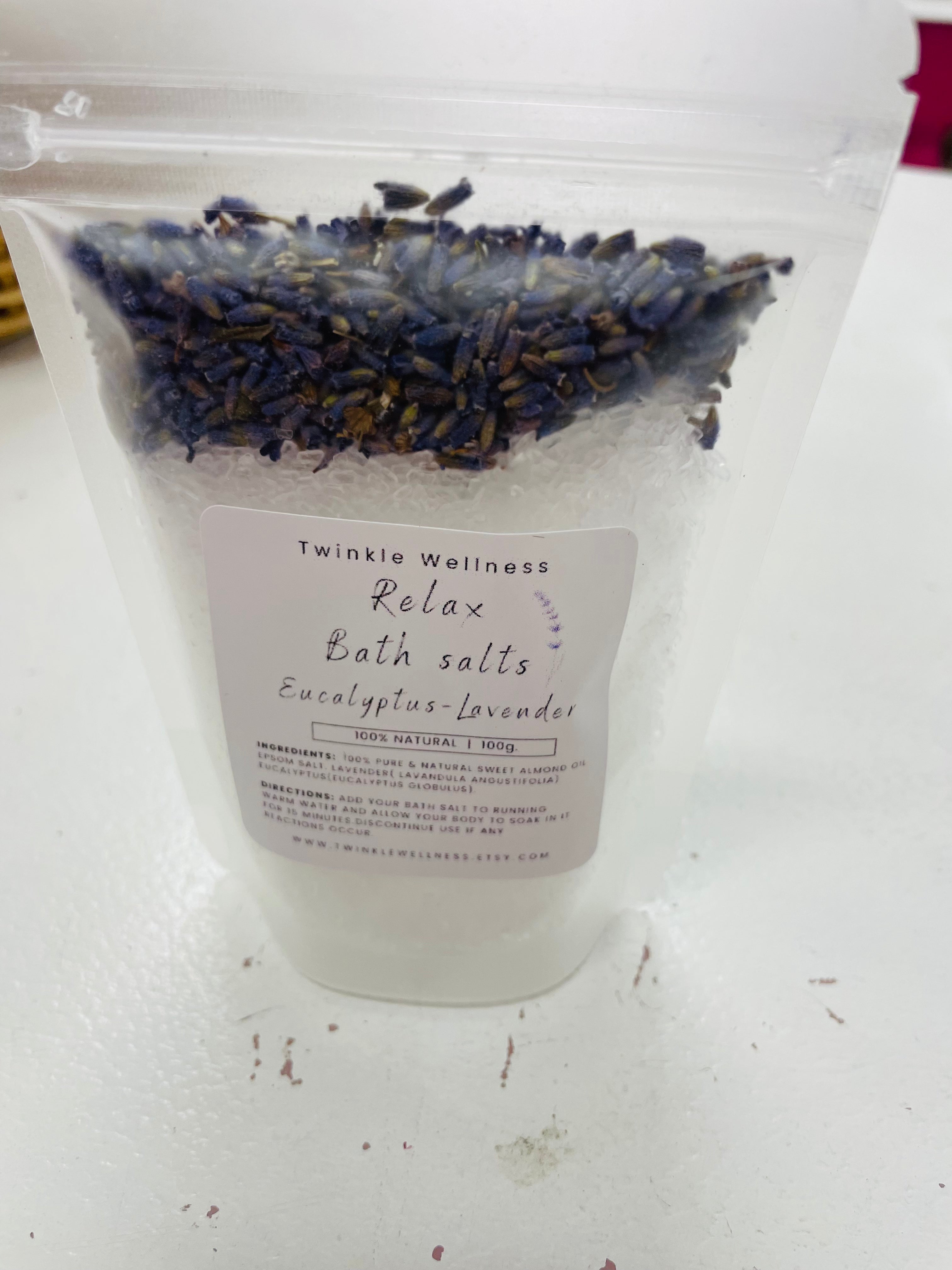 Relax bath salts 100g