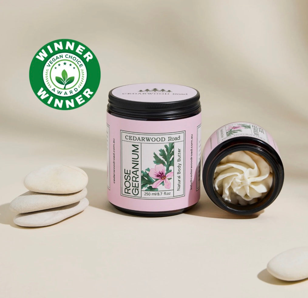 Cedarwood Road | Rose Geranium Butter